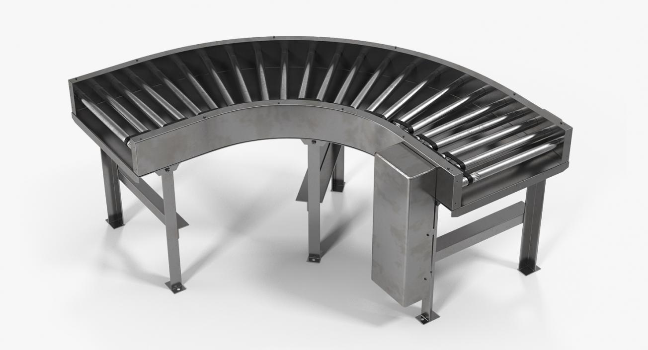 Roller Conveyors Collection 3D