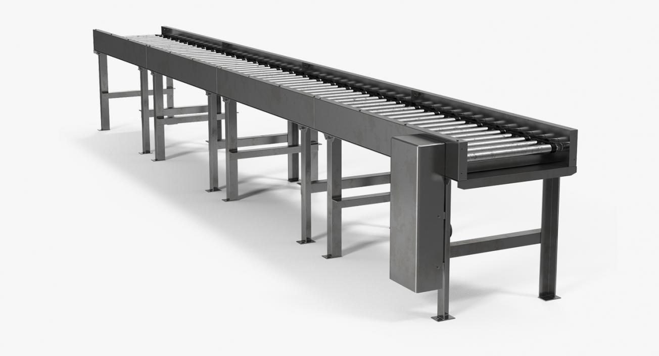 Roller Conveyors Collection 3D