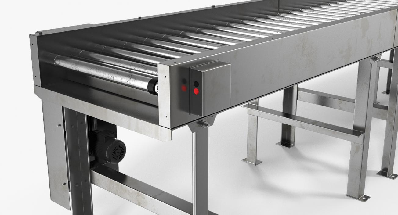 Roller Conveyors Collection 3D