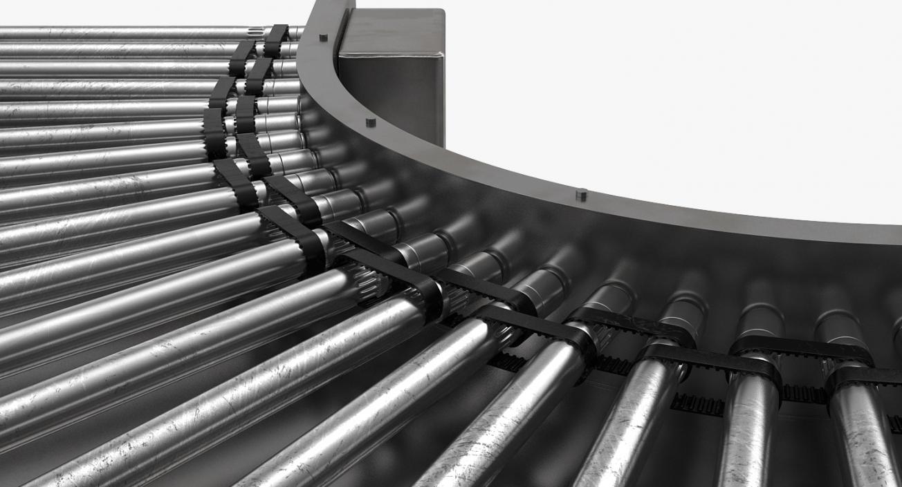 Roller Conveyors Collection 3D