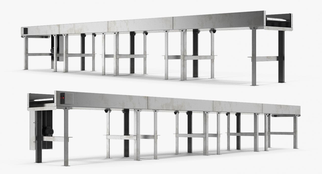 Roller Conveyors Collection 3D