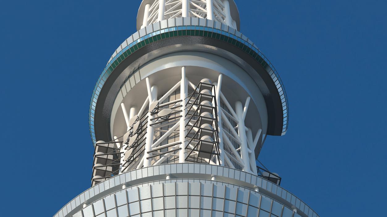 Tokyo Skytree Broadcasting Tower 3D