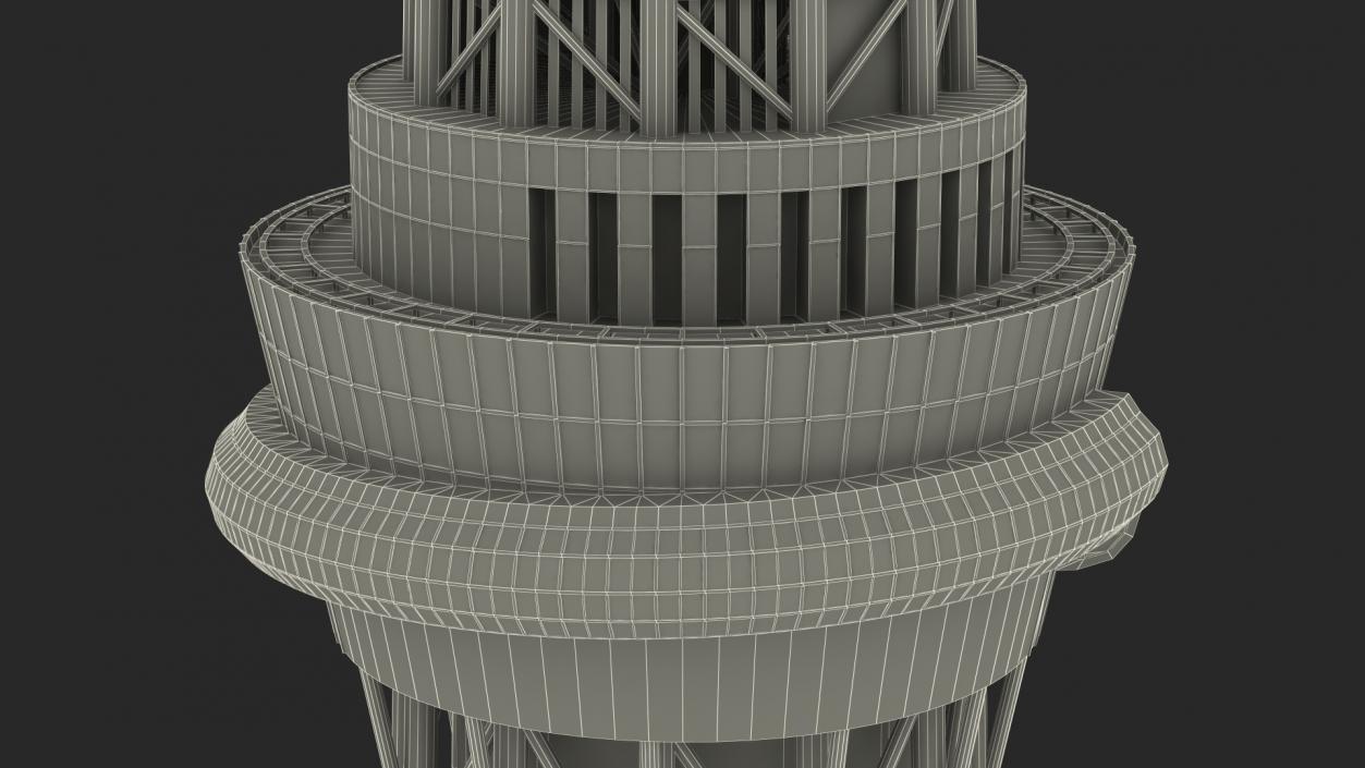 Tokyo Skytree Broadcasting Tower 3D