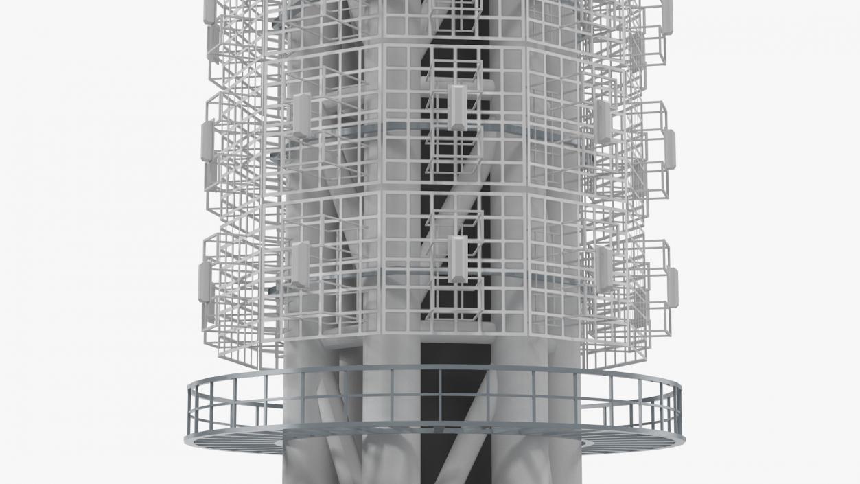 Tokyo Skytree Broadcasting Tower 3D