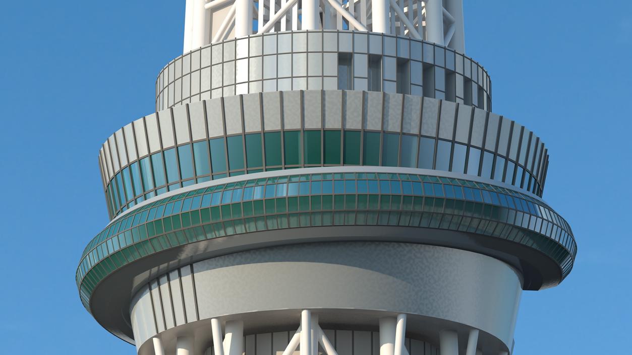 Tokyo Skytree Broadcasting Tower 3D