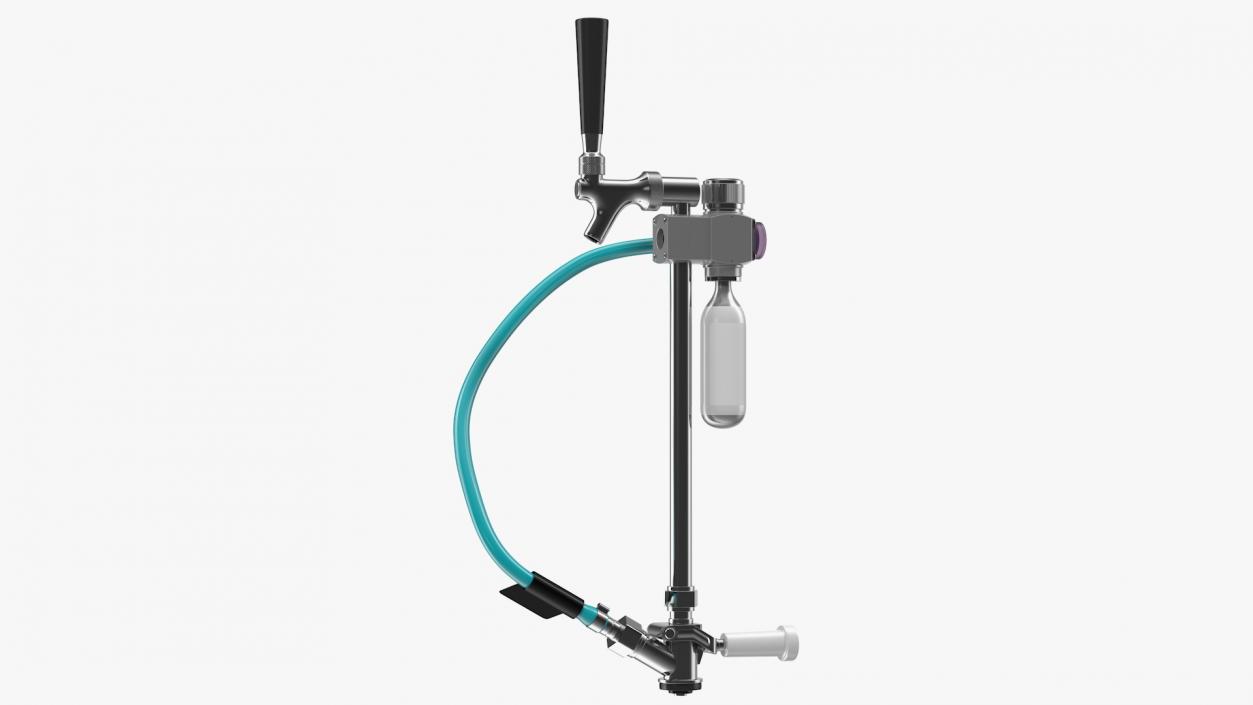 3D Portable Co2 Draft Beer Keg Tap