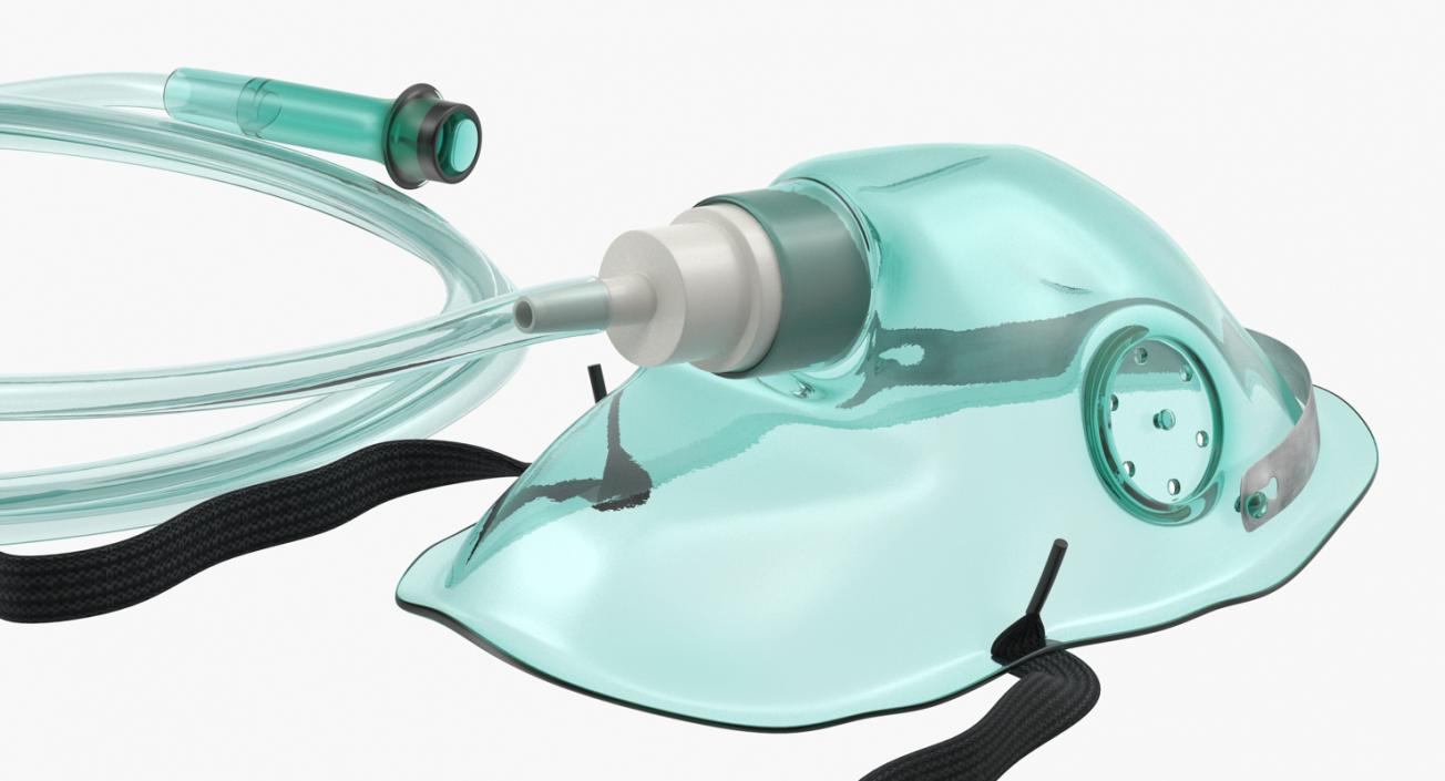 3D Pediatric Oxygen Mask with Tube