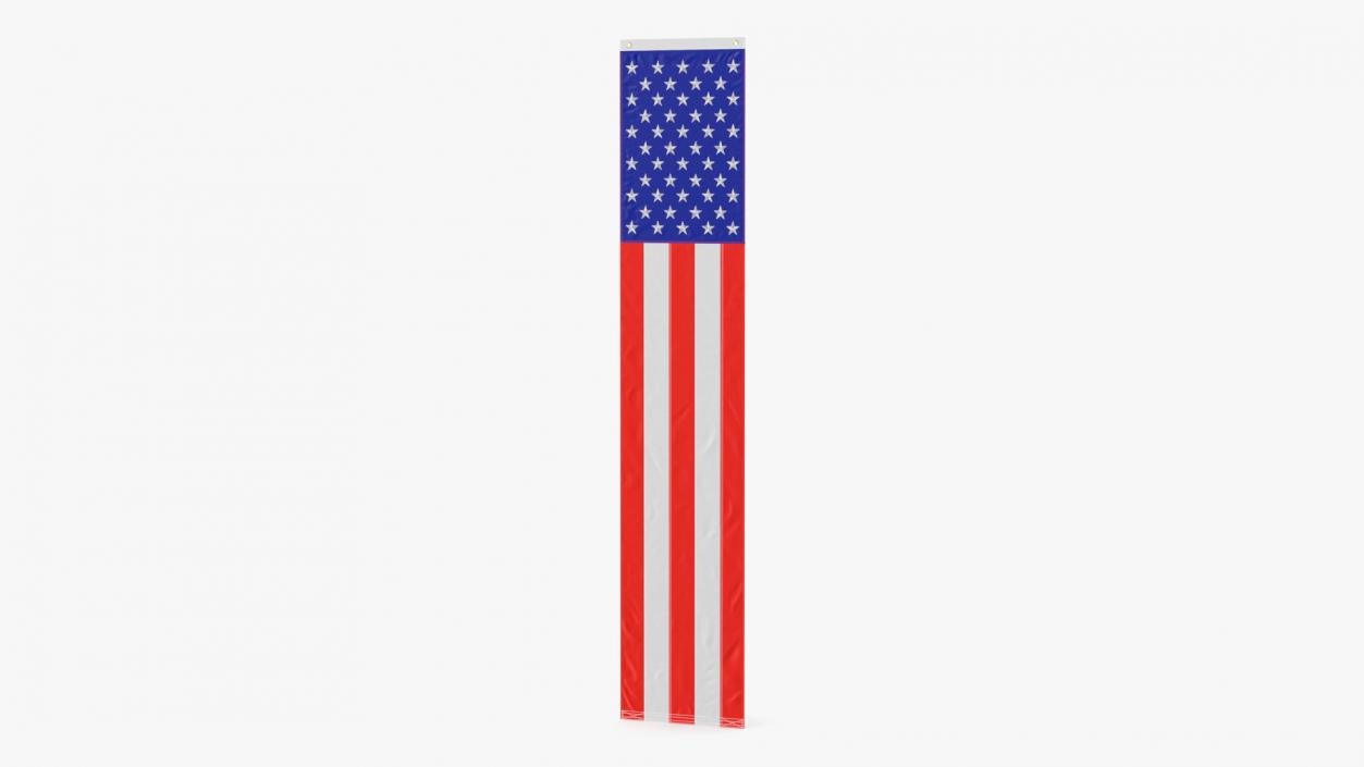 Pull Down US Flag 3D