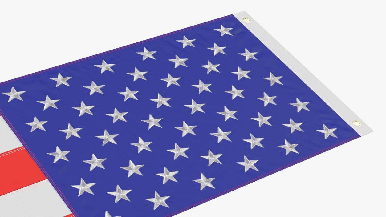 Pull Down US Flag 3D