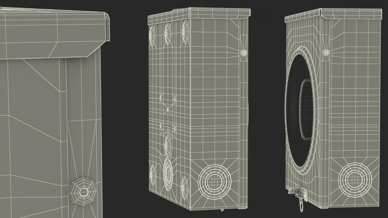 Square D Individual Electricity Meter Socket 3D model