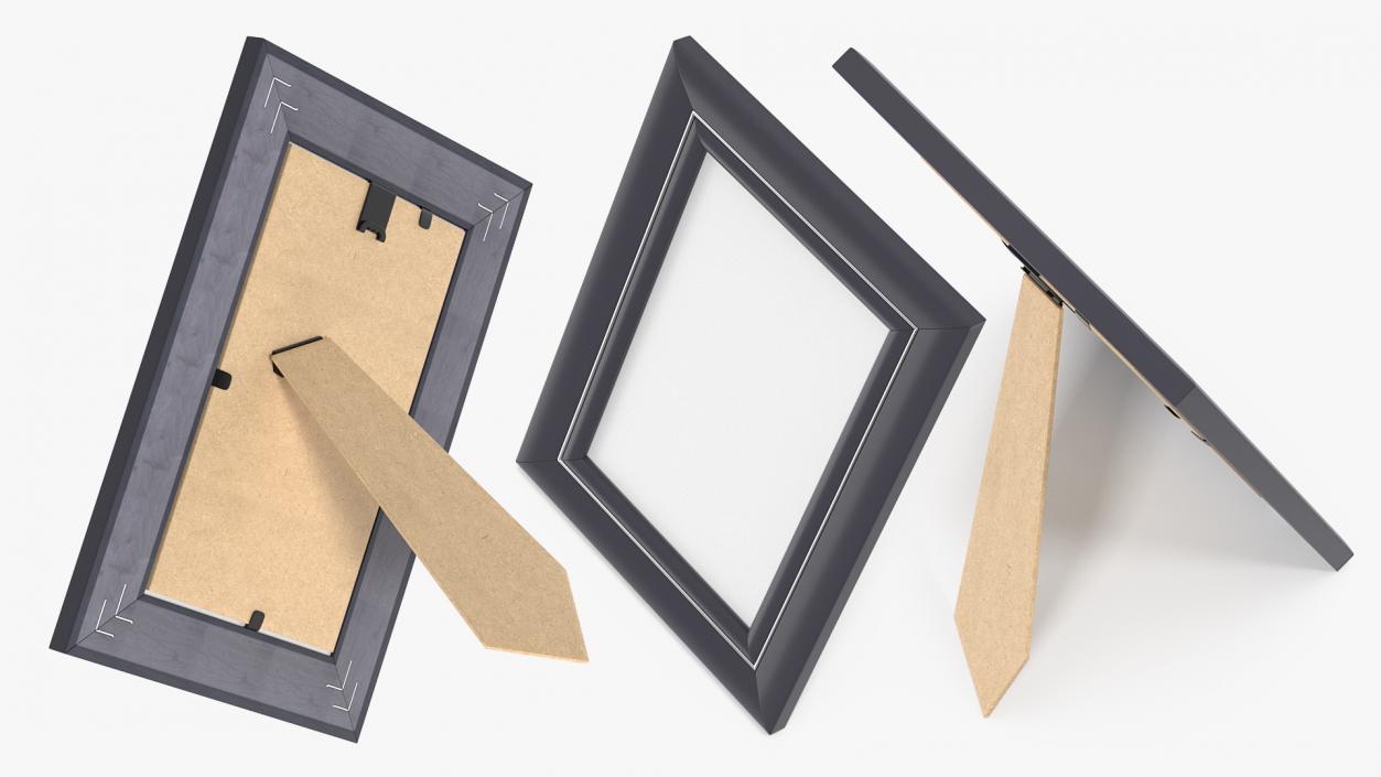 3D model Small Plastic Photo Frame