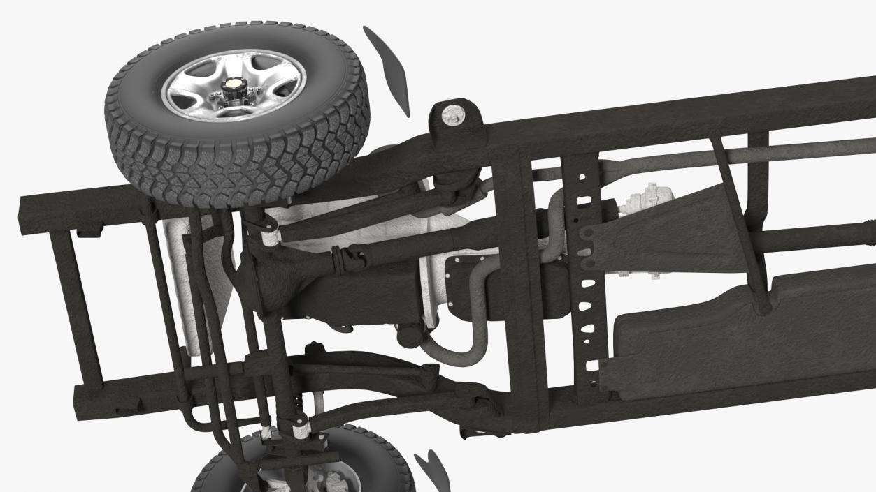 3D Offroad Vehicle Chassis model