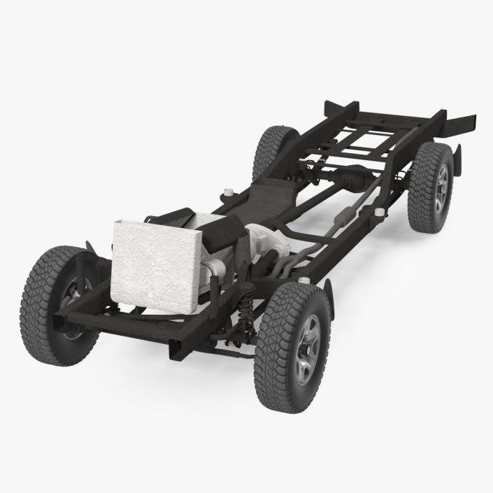 3D Offroad Vehicle Chassis model