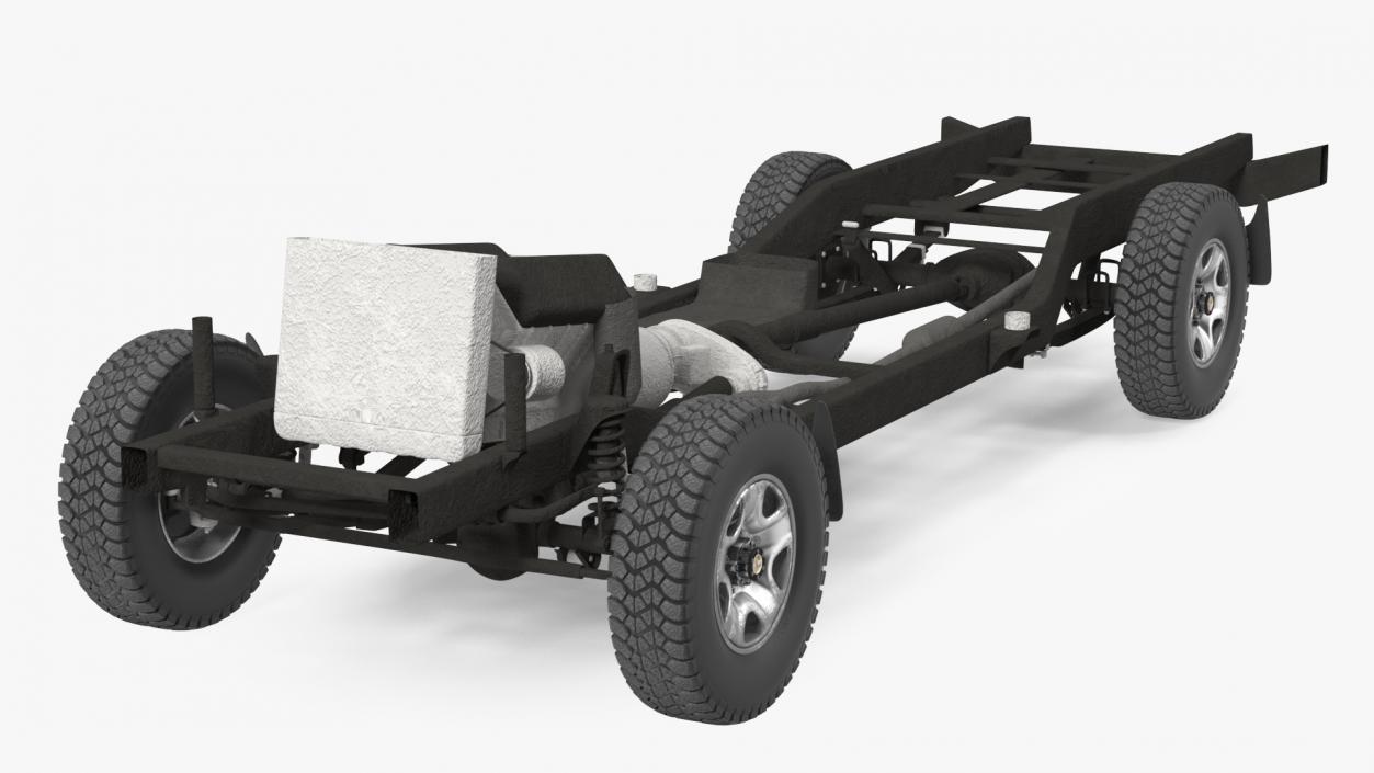 3D Offroad Vehicle Chassis model