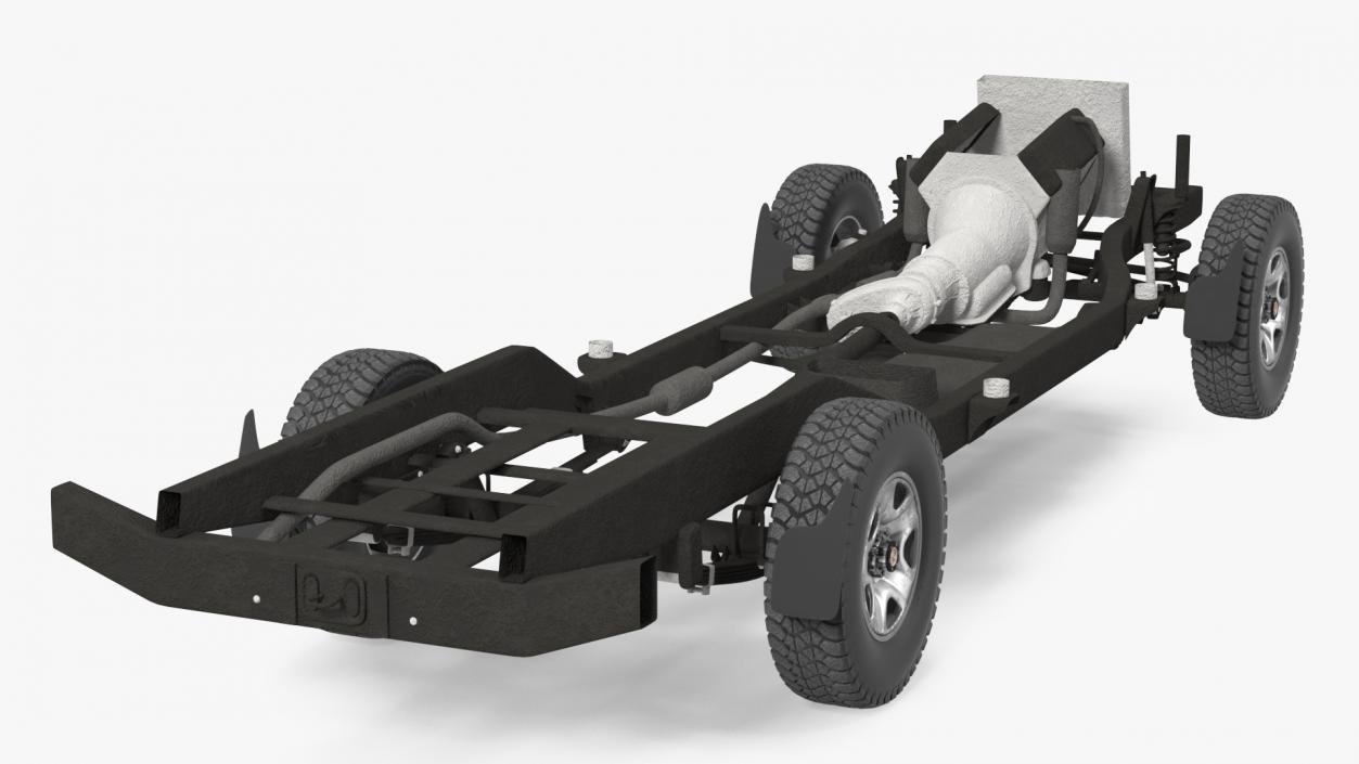 3D Offroad Vehicle Chassis model