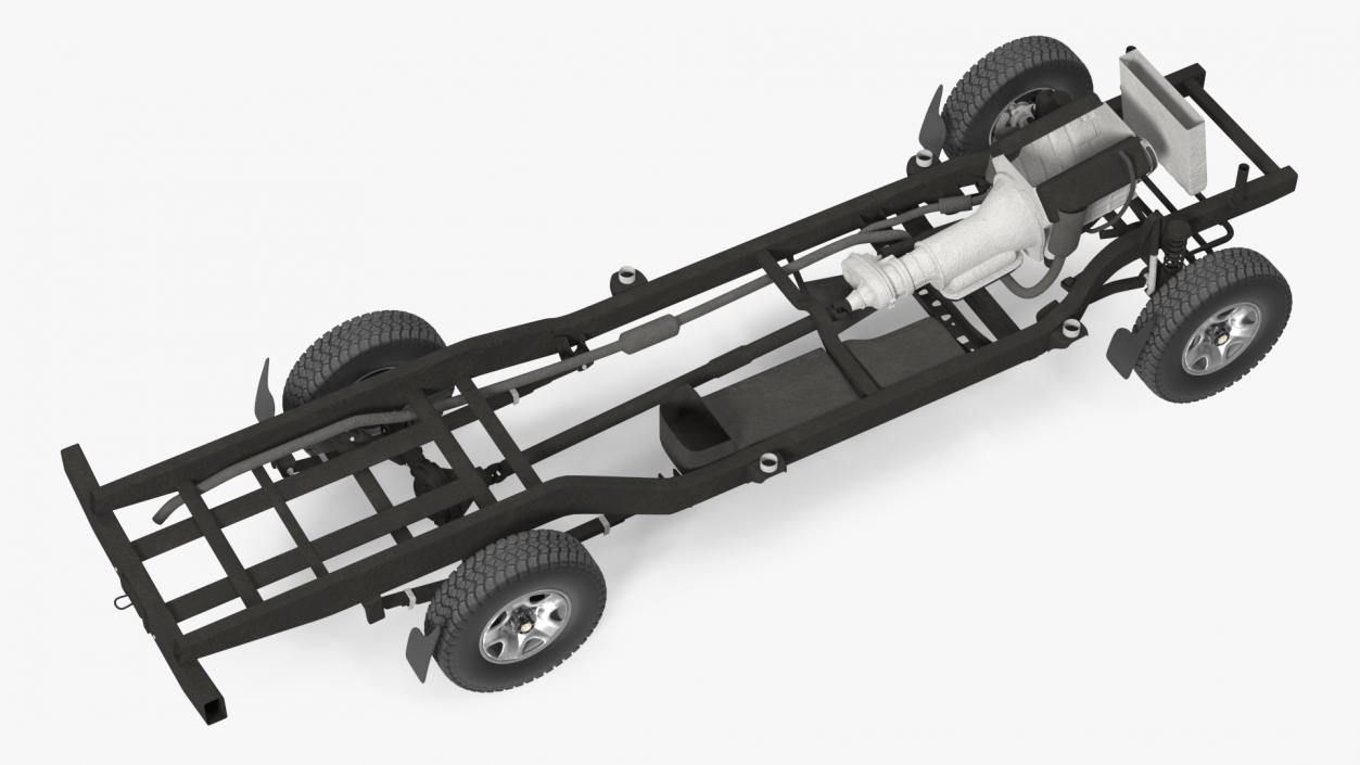 3D Offroad Vehicle Chassis model