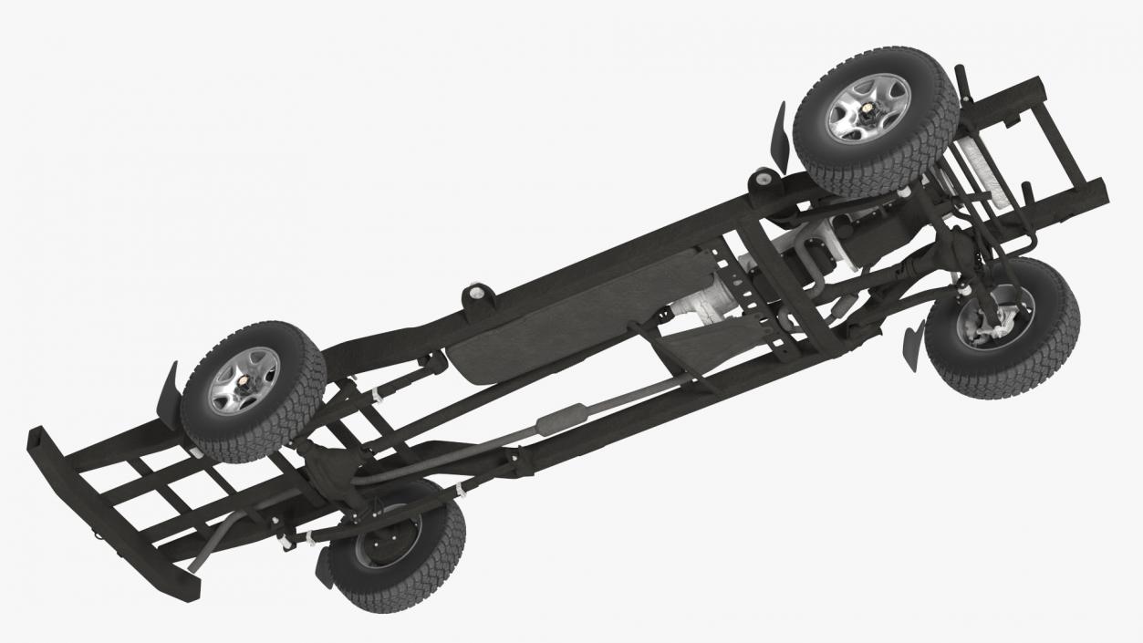 3D Offroad Vehicle Chassis model