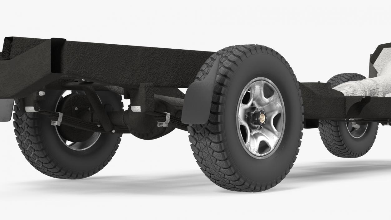 3D Offroad Vehicle Chassis model