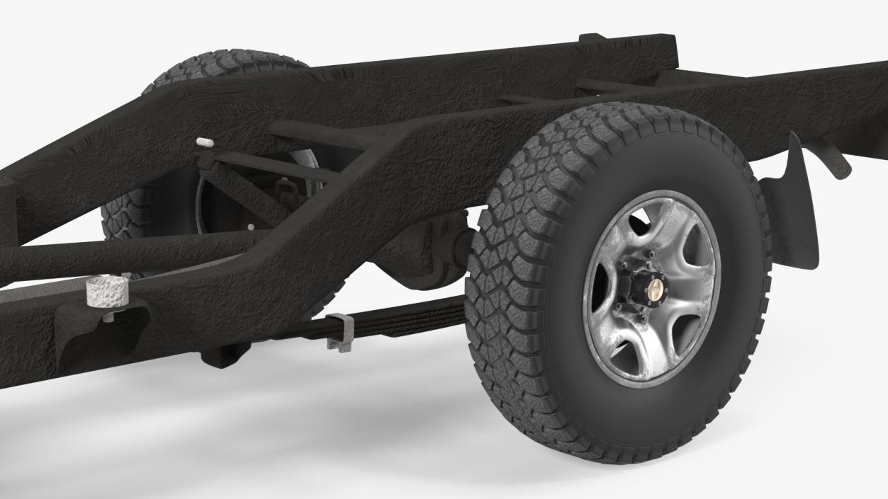 3D Offroad Vehicle Chassis model