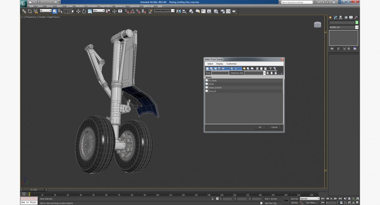 Boeing Landing Gear 3D model