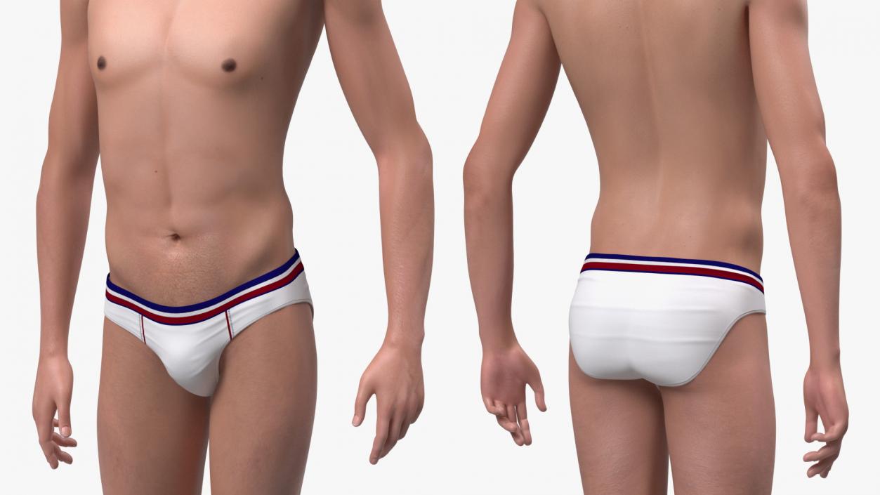 3D Chinese Man Underwear