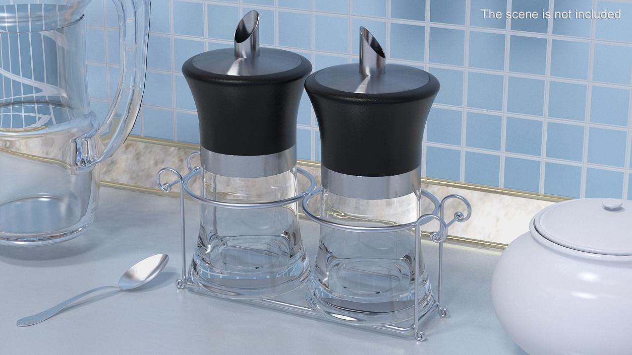 3D Glass Sugar Dispenser