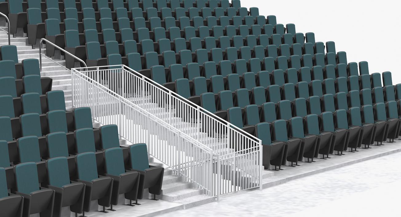 3D Tribunes or Bleachers