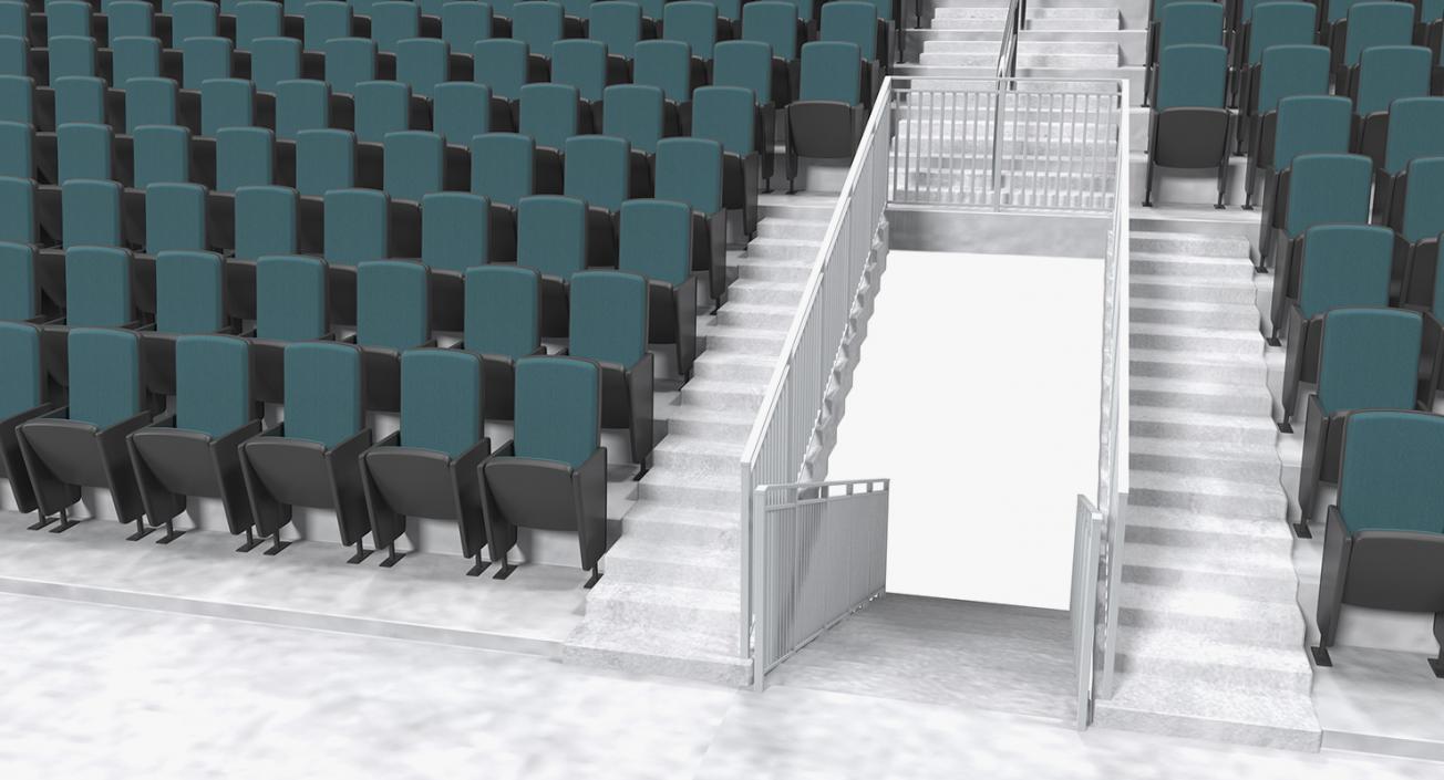 3D Tribunes or Bleachers