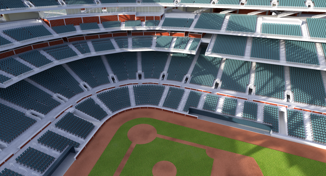 3D Tribunes or Bleachers