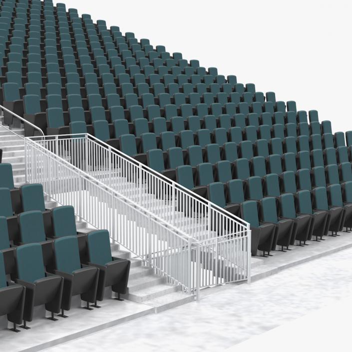 3D Tribunes or Bleachers