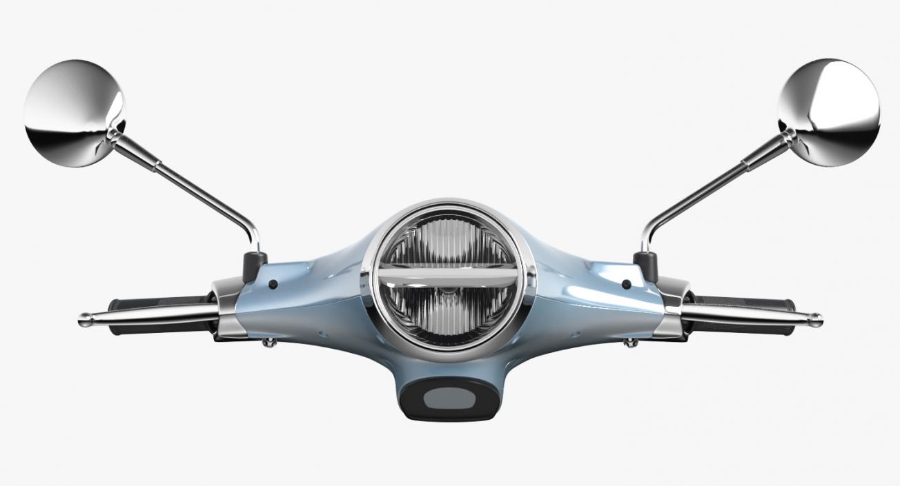 Scooter Steering Wheel 3D