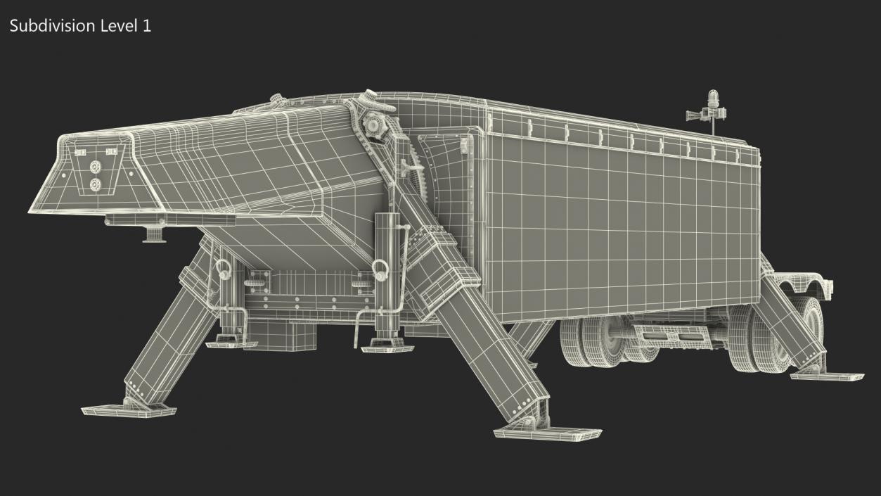 THAAD TPY 2 Radar 3D