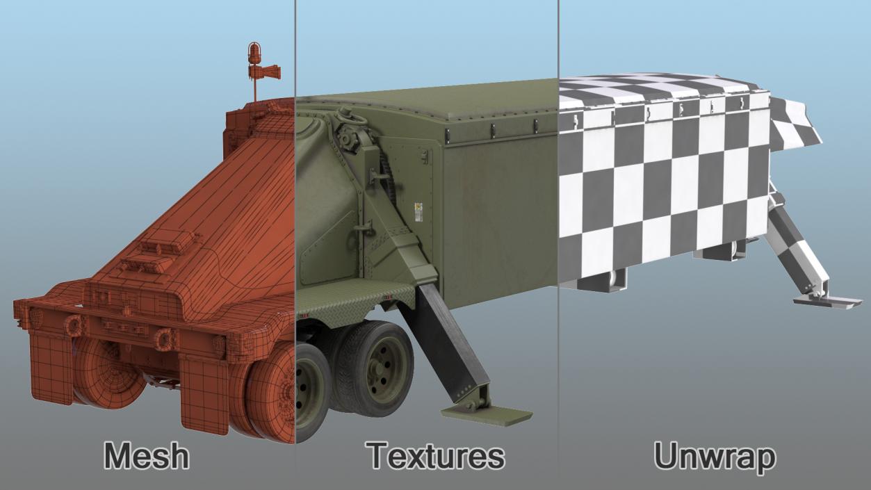 THAAD TPY 2 Radar 3D