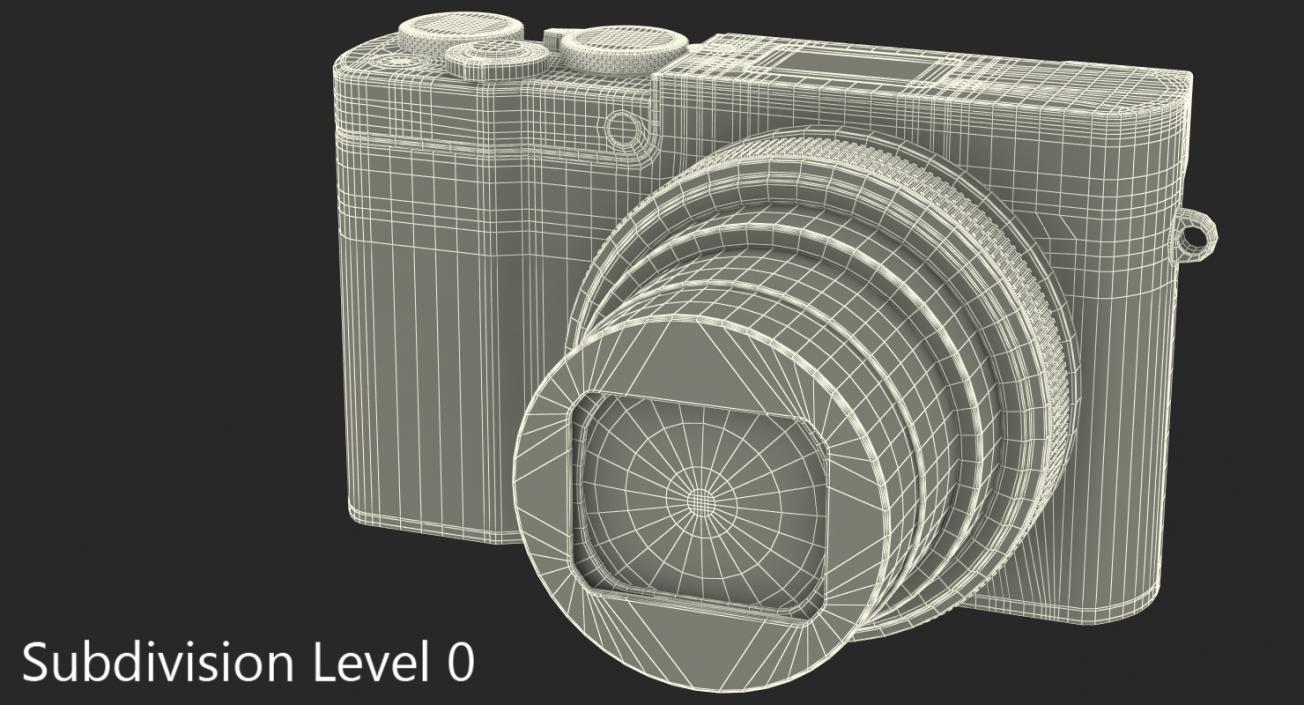 3D model Digital Camera Panasonic ZS100