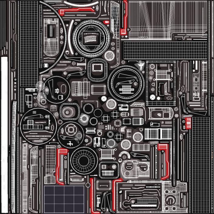 3D model Digital Camera Panasonic ZS100