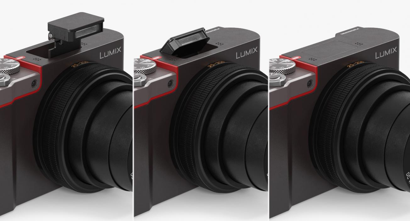 3D model Digital Camera Panasonic ZS100