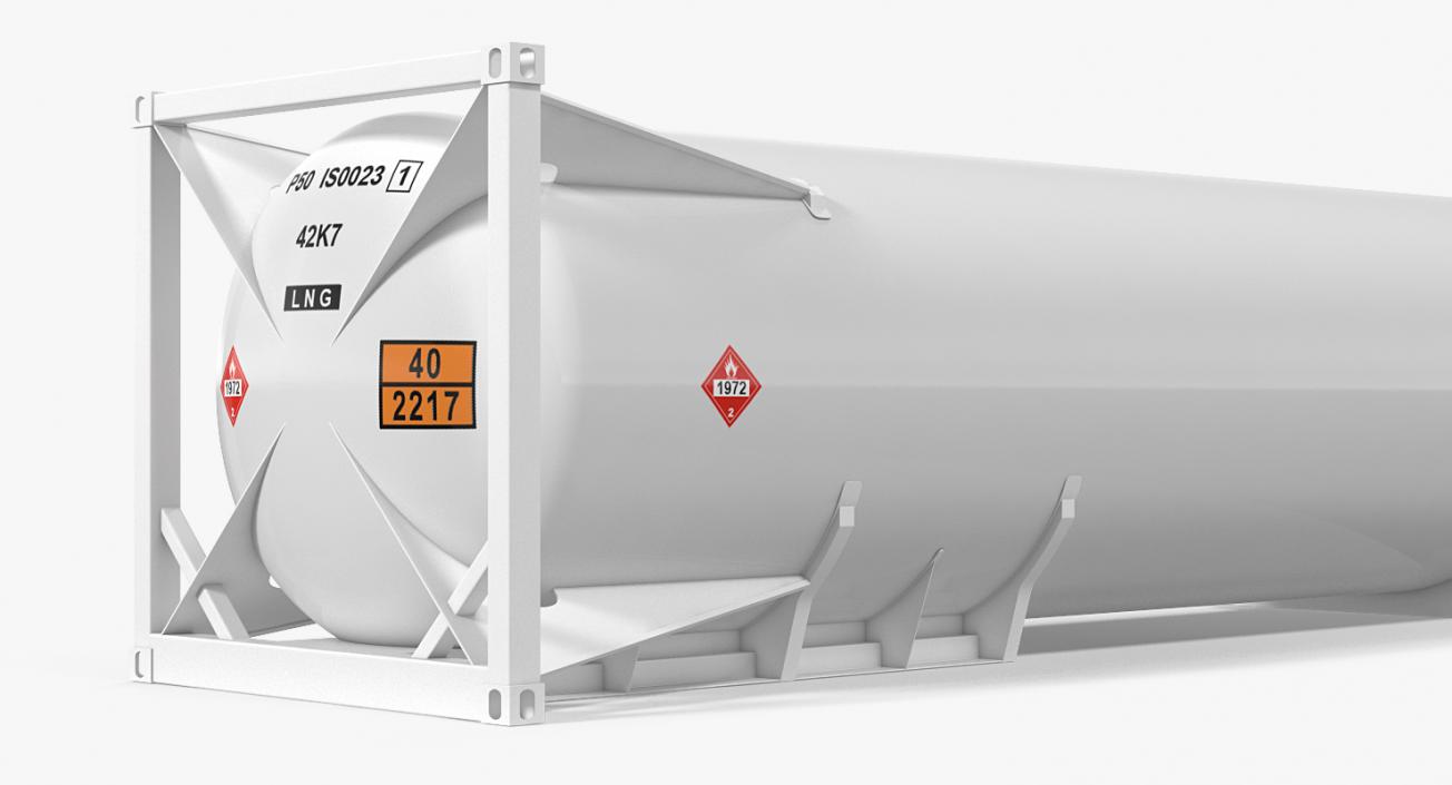 3D Liquefied Gas Tank model