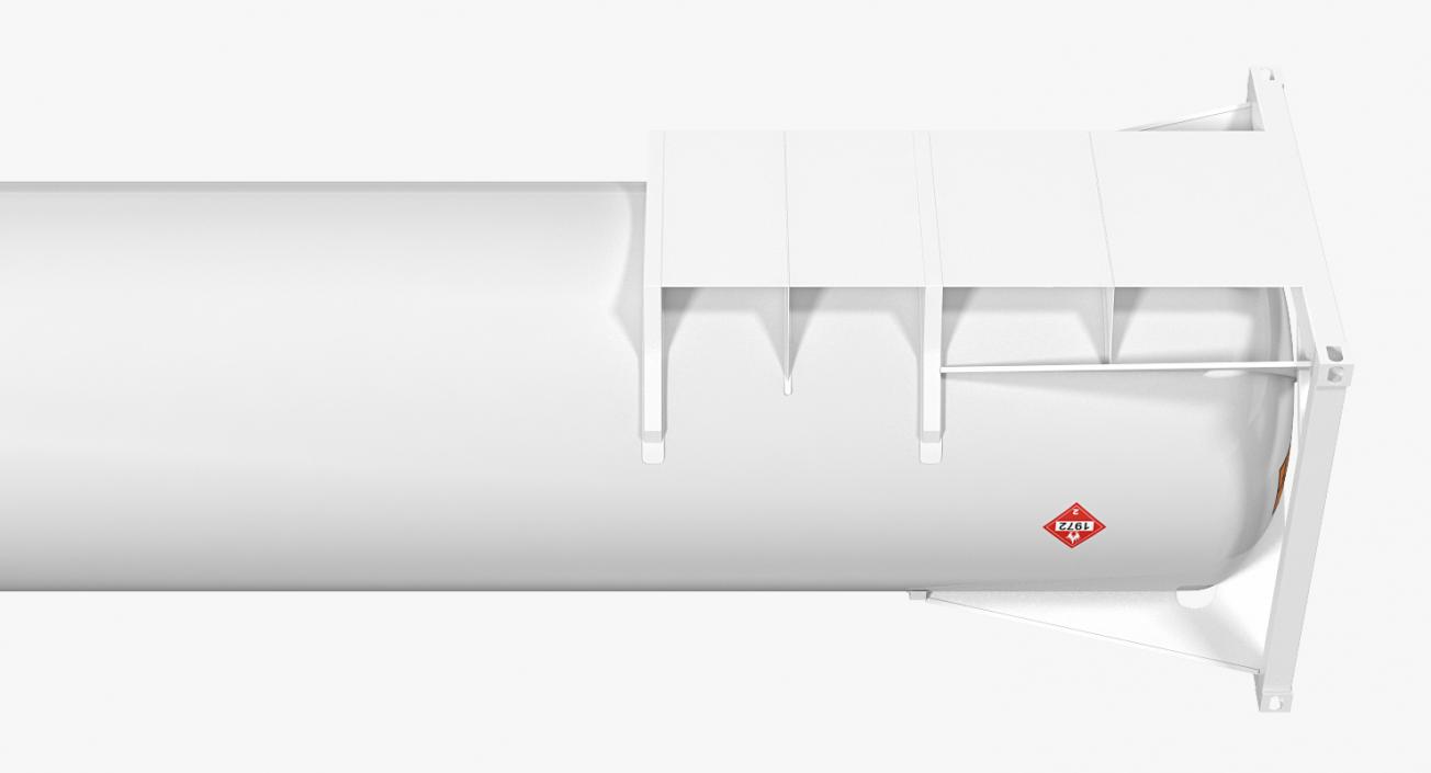 3D Liquefied Gas Tank model