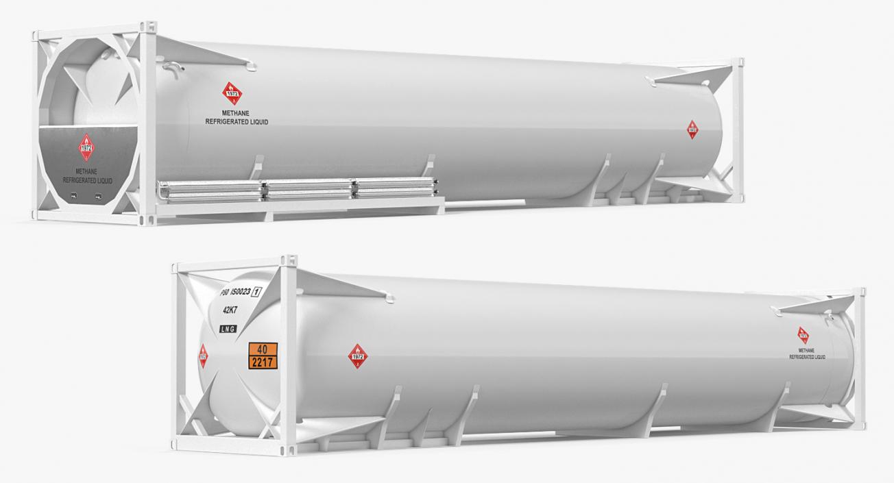 3D Liquefied Gas Tank model