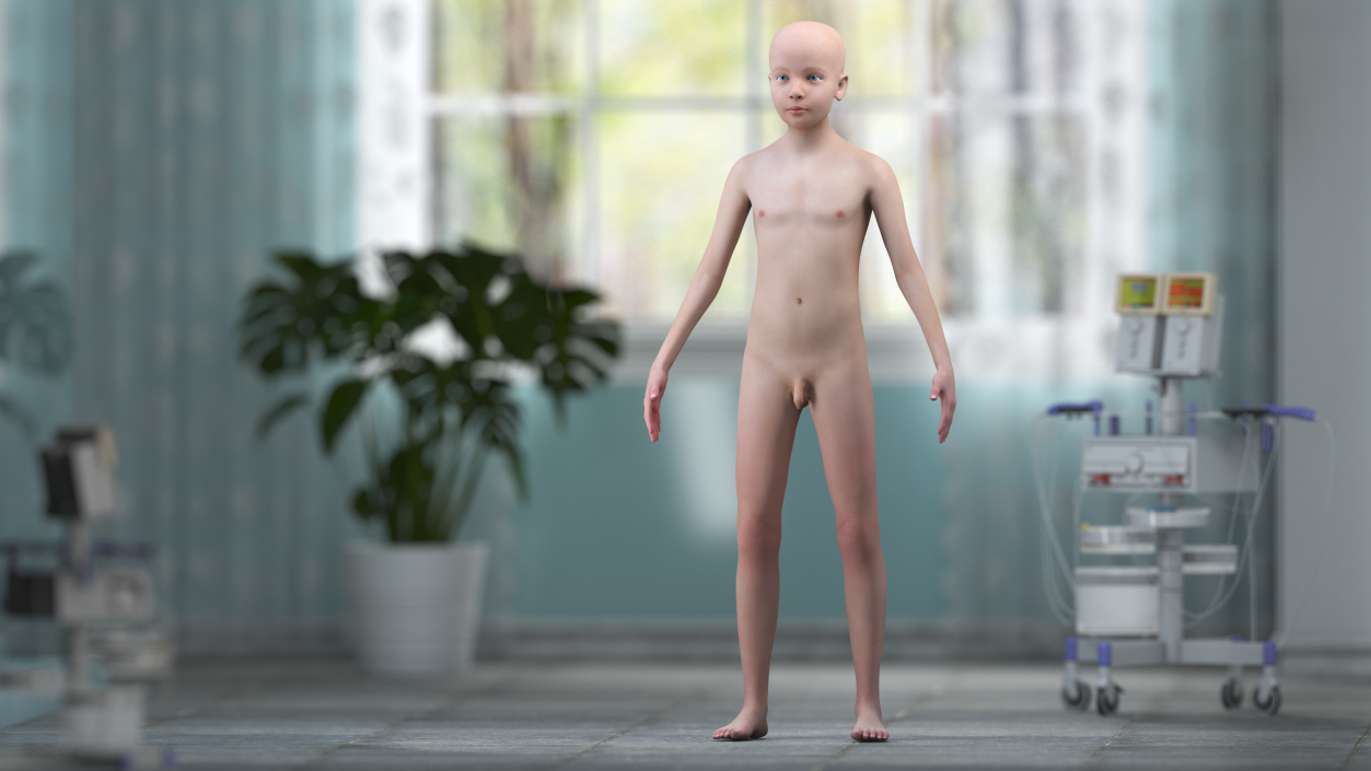 3D Young Man Full Body Anatomy Set