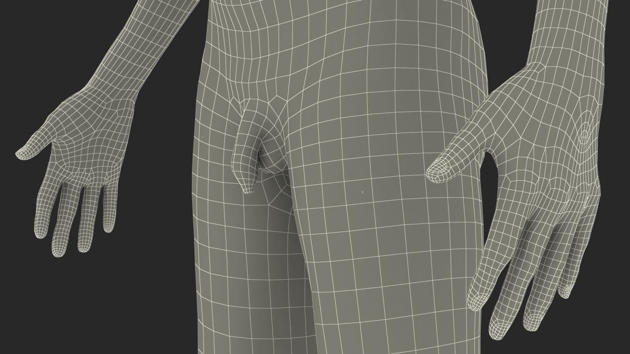 3D Young Man Full Body Anatomy Set