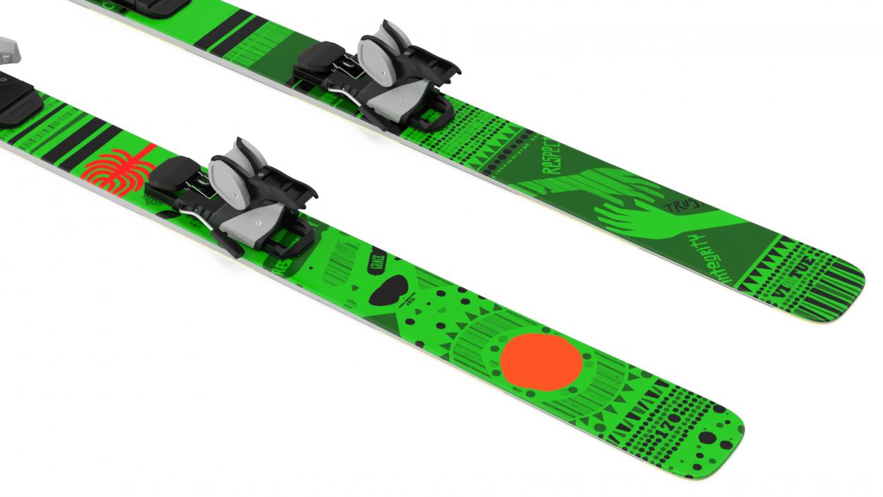 3D Snow Skis 5