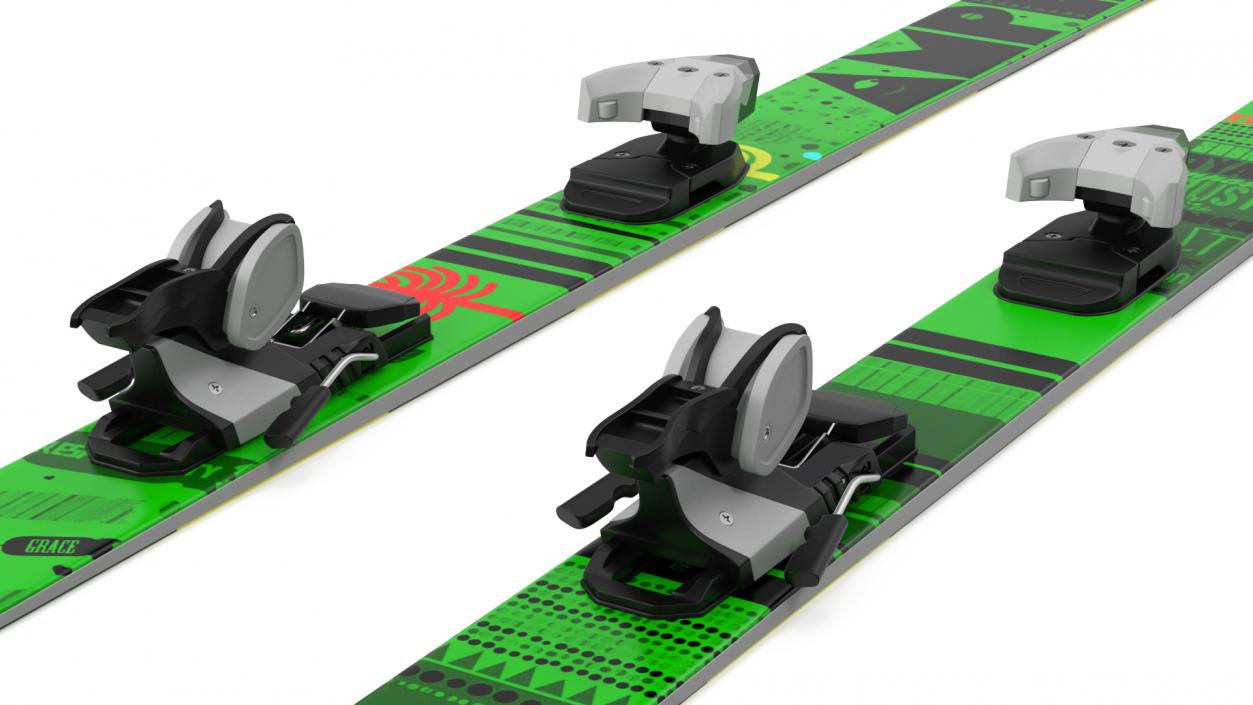 3D Snow Skis 5