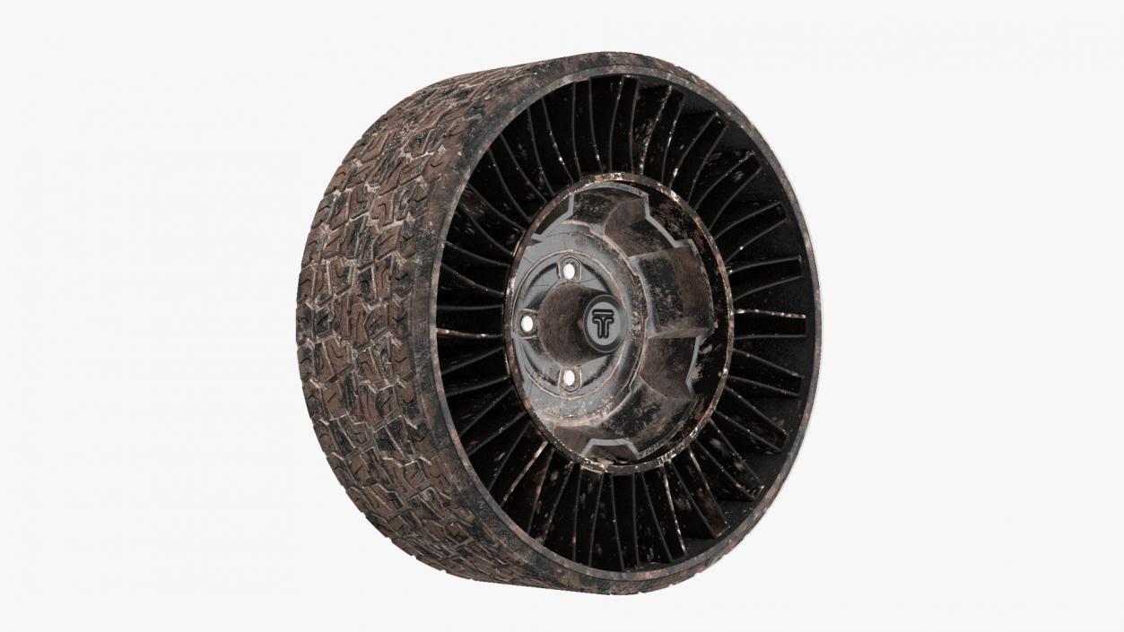 3D Dirty Airless Tire for Golf Cart MICHELIN