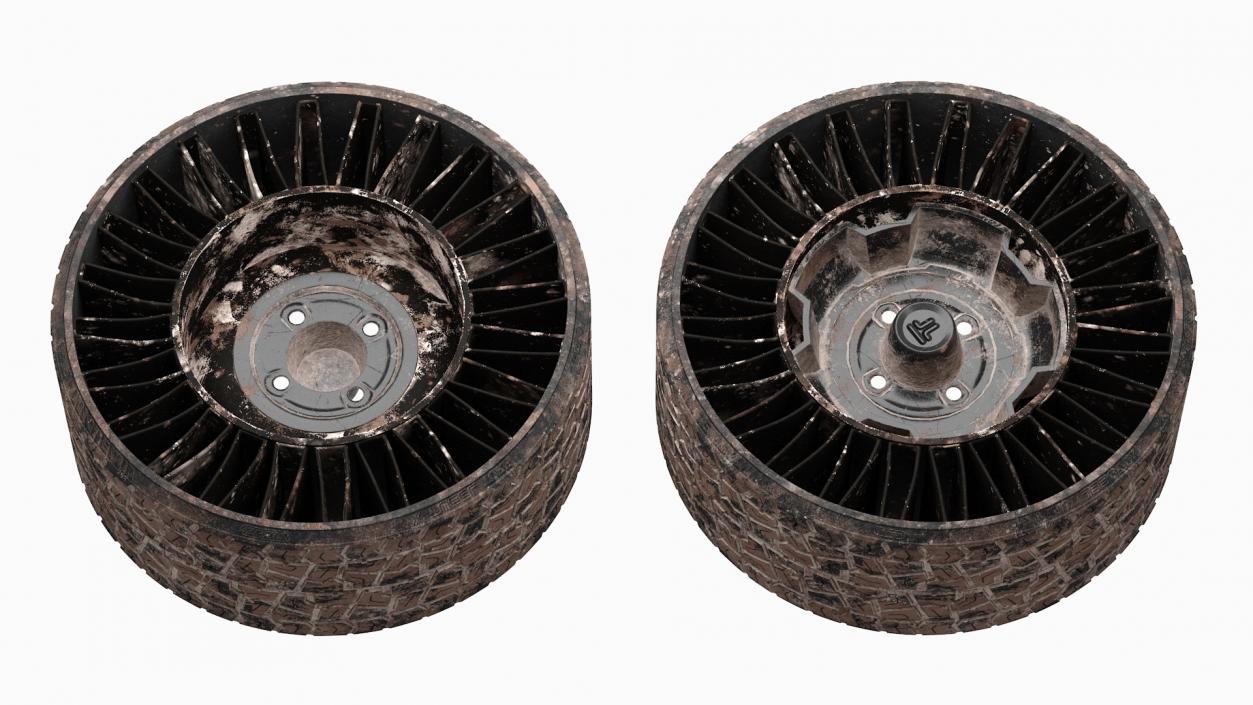 3D Dirty Airless Tire for Golf Cart MICHELIN