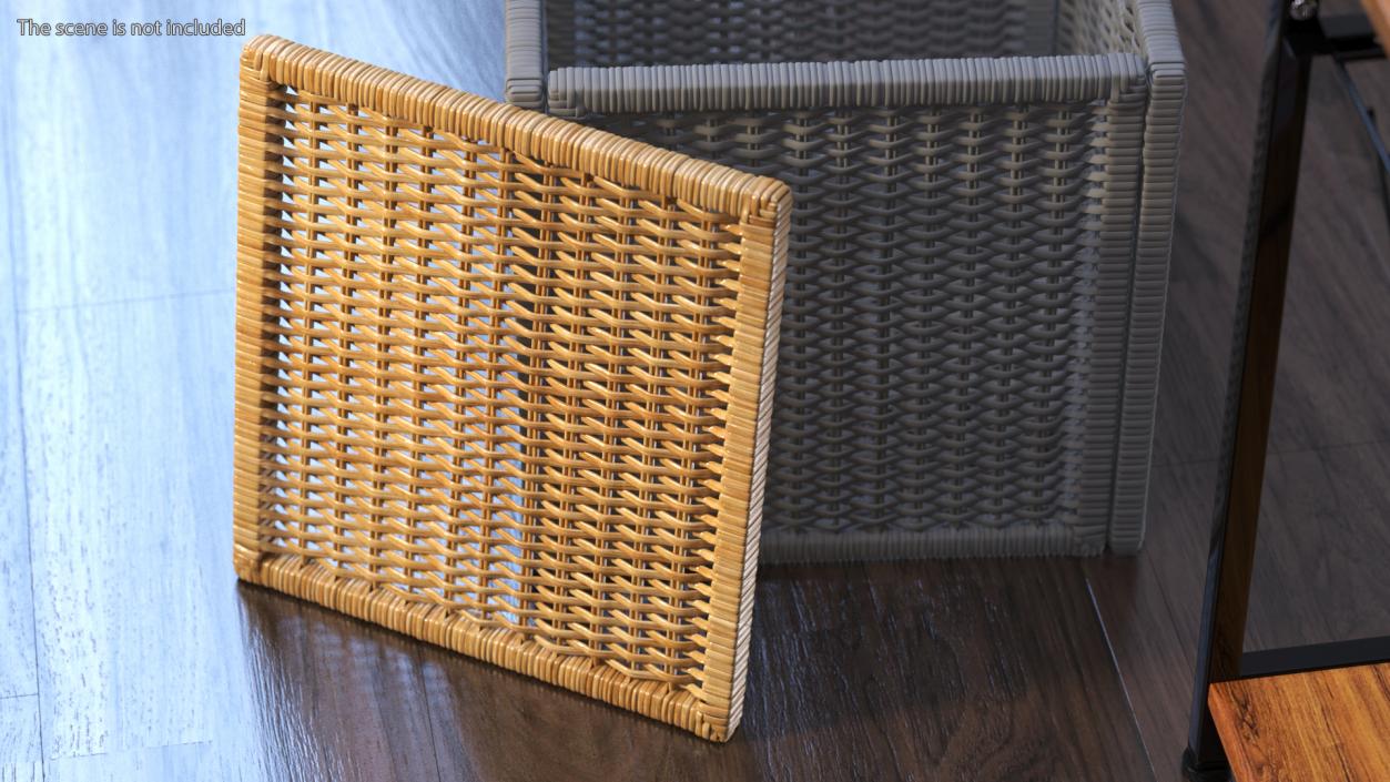 Rattan Panel 3D