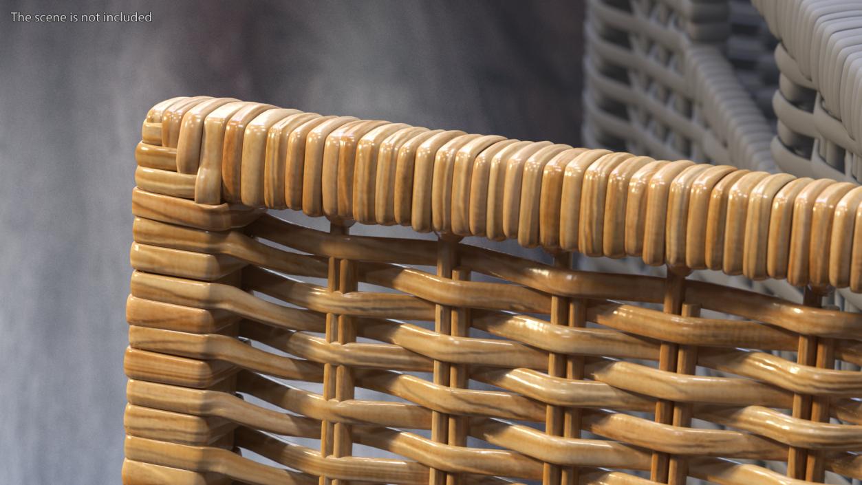 Rattan Panel 3D