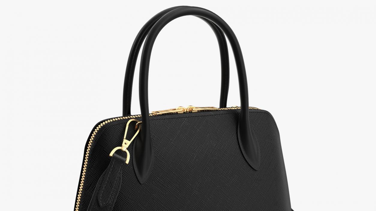 3D Woman Bag Prada Promenade Black