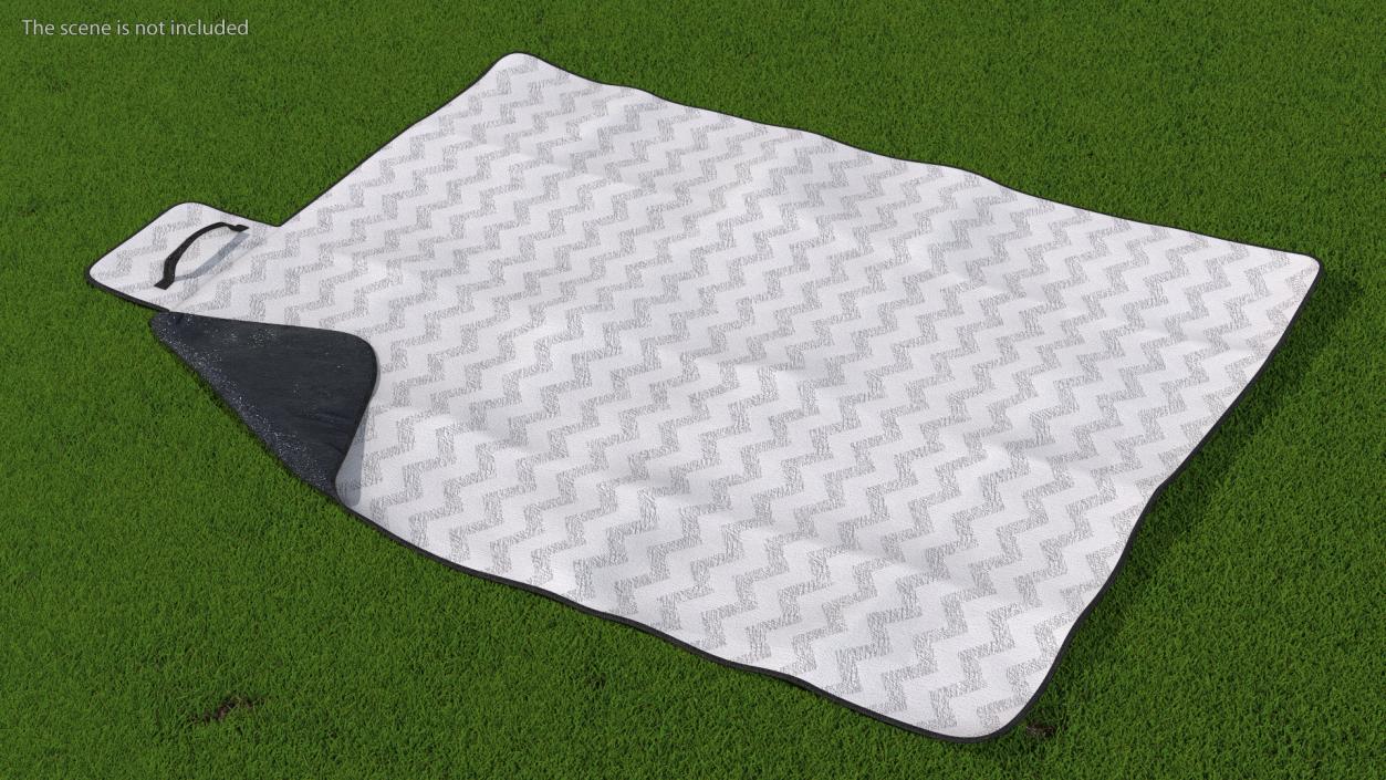 Large Picnic and Outdoor Blanket 3D