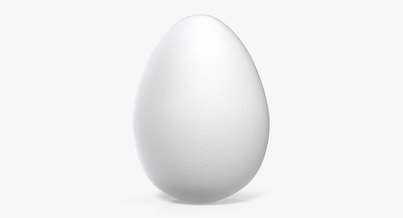 3D model White Egg 3D Models Collection